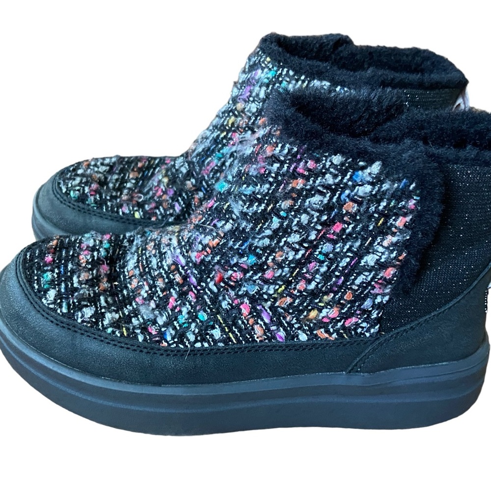 Hey Dude Girls Ankle Boots Black Rainbow 4.5 - Picture 5 of 9